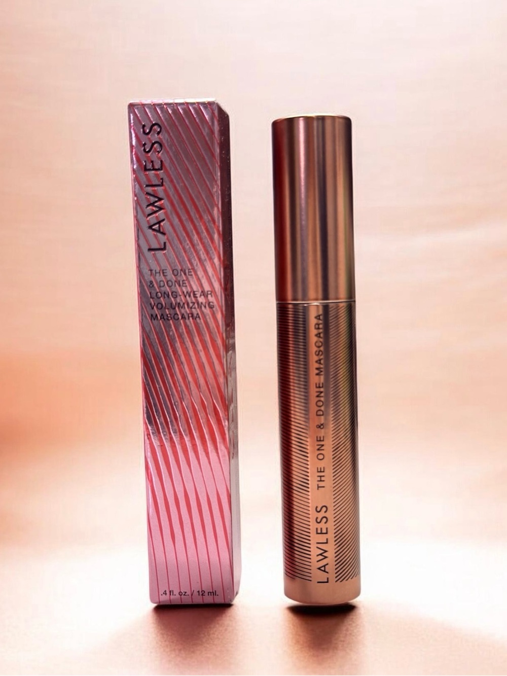 LAWLESS BEAUTY The One And Done Long-Wear Volumizing Mascara: Nightlife (black)